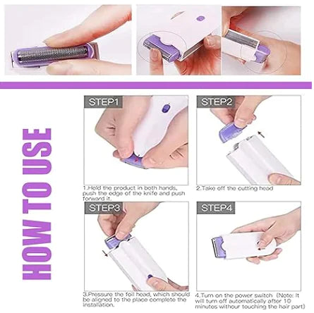 Unisex Silky Smooth Hair Eraser / Remover